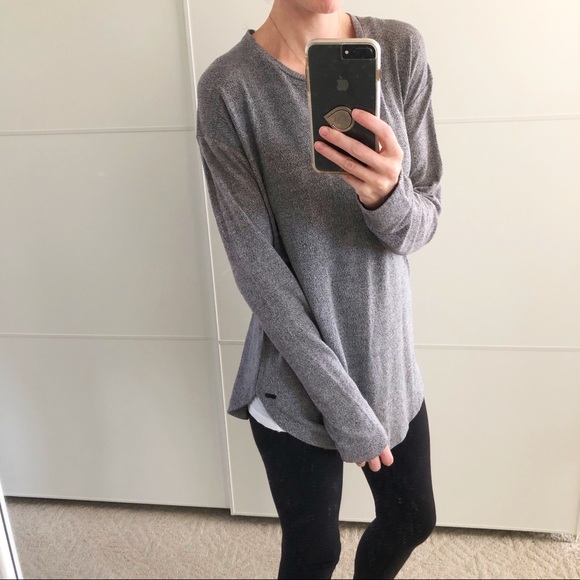ROOTS Grey Long Sleeve Tee